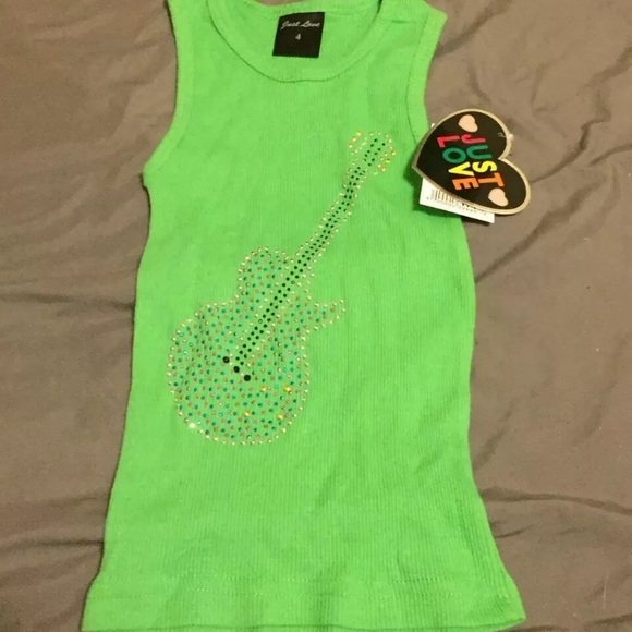 Girls size 4t Levi’s flare fit jeans w/ NWT tank - Picture 7 of 8